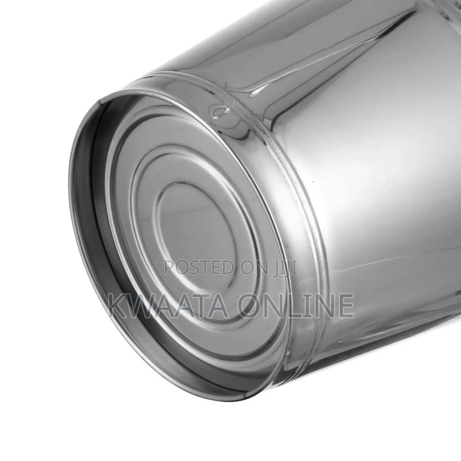 6 Piece -Stainless Ice Bucket With Lid Steel Milk Can Storage Bucket