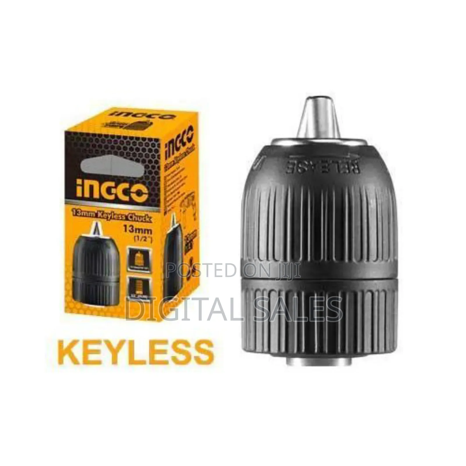 Kcl1301 -13mm Keyless Chuck -Orange