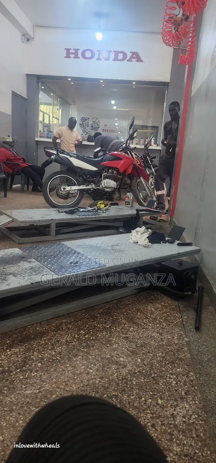 Honda Ignition 2016 Red