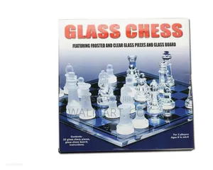 Glass Chess Board Game
