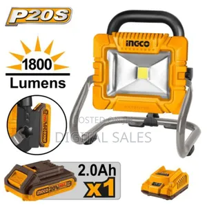 Ingco Hrlf4415 - Lithium-Ion Portable Lamp - Orange