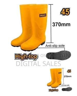 Yellow Rain Boots Size 45mm