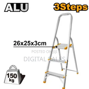 Ingco Hlad06031 - Household Ladder - Orange,0