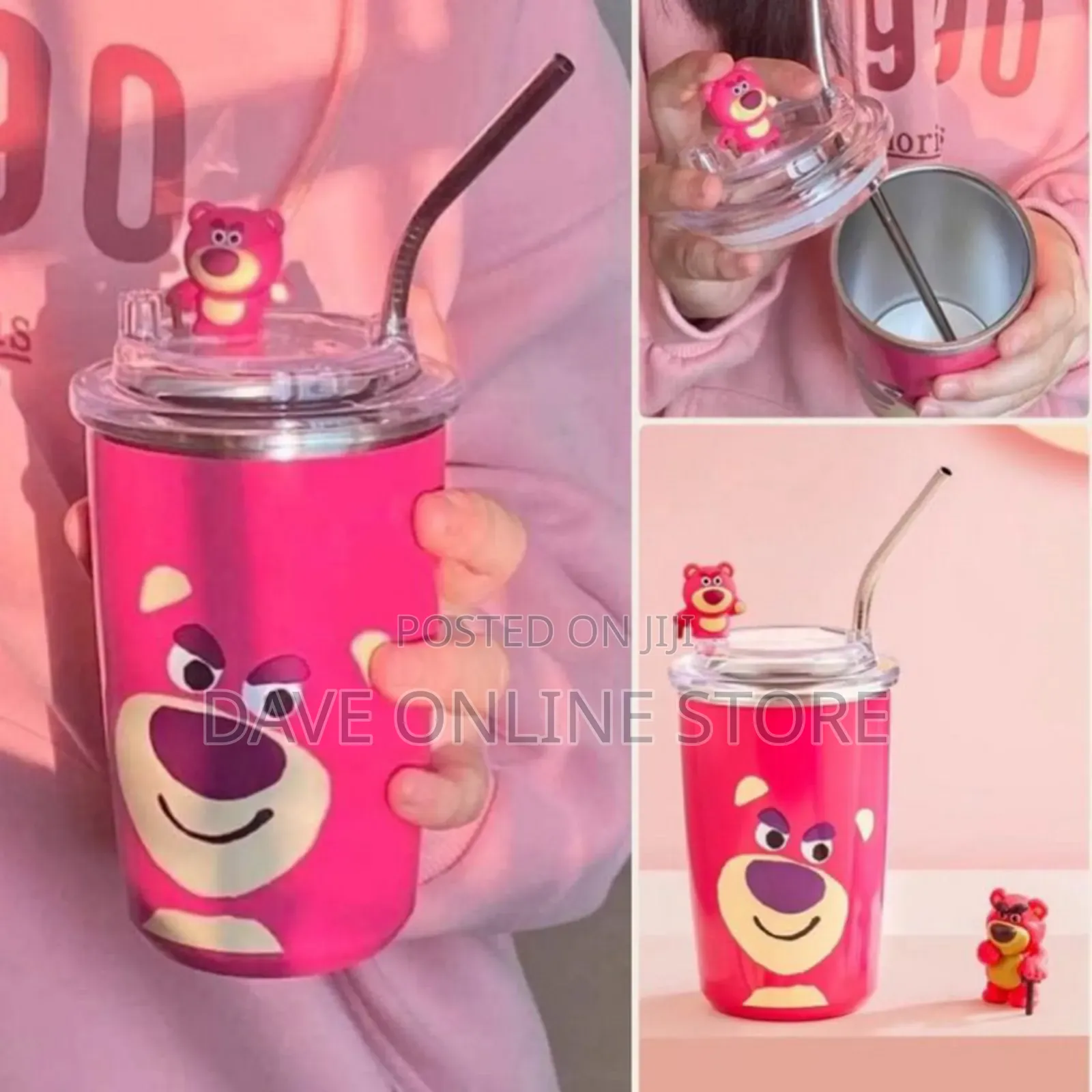 Kids Themed Tumbler( With a Steel Straw)