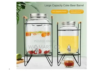 8 Litres Glass Beverage Dispenser
