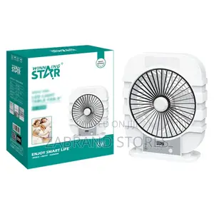 Led Light Table Fan "8"