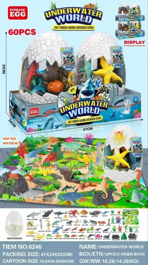 Underwater World Themed Toy Set