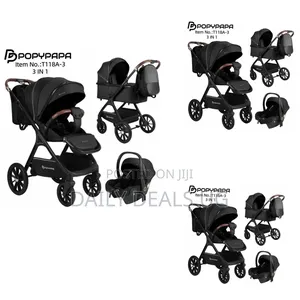 Popypapa Baby Stroller 3-in-1