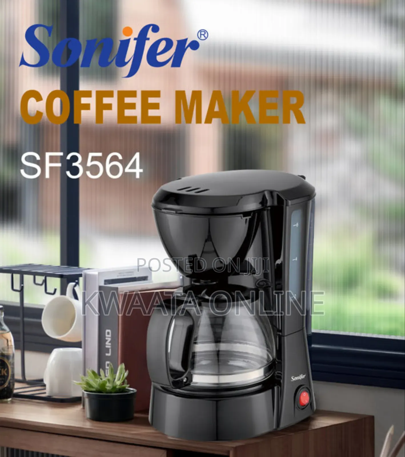 Sf-3564 Sonifer Home Use 220v Small 0.75l 8automatic Drip Coffee Maker