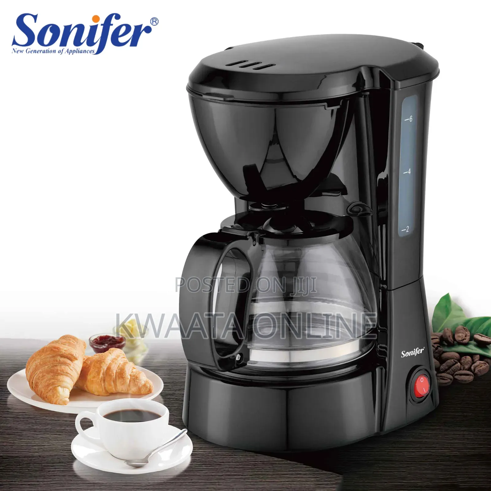 Sf-3564 Sonifer Home Use 220v Small 0.75l 8automatic Drip Coffee Maker