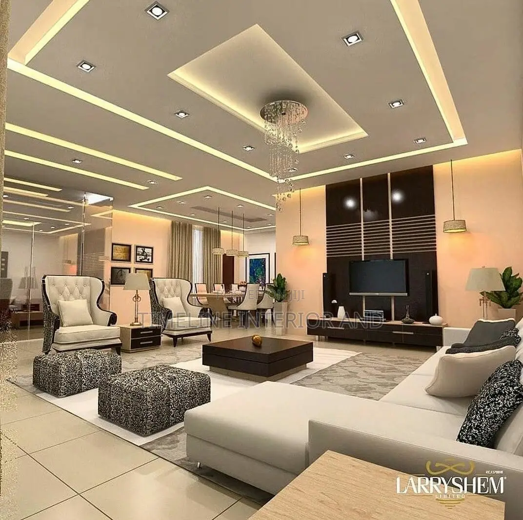 Gypsum Ceiling With Bulkhead Lighting – Full Installation