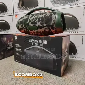 Boombox 3 Portable RGB Subwoofer Wireless Cool Bass Speaker