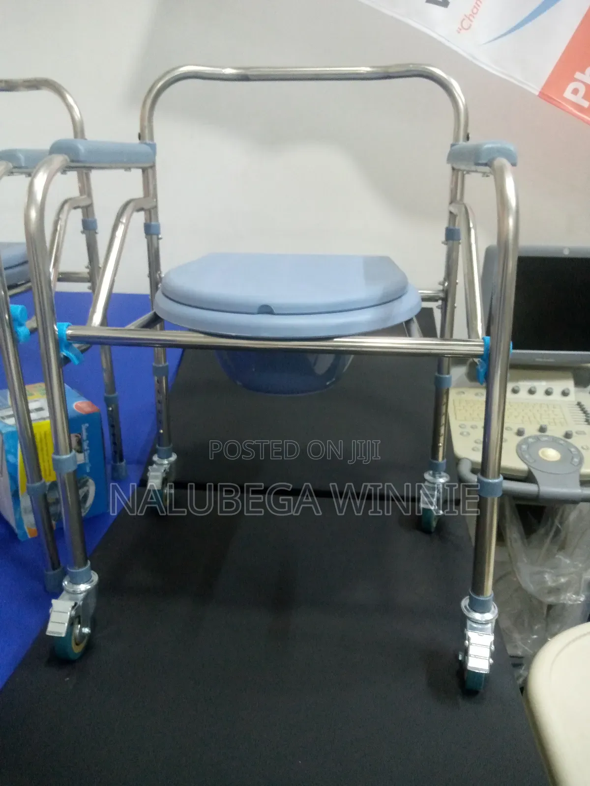 Commode Chair With Wheels
