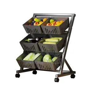 3 Tier Kitchen Storage Trolley or Vegetable Rack.