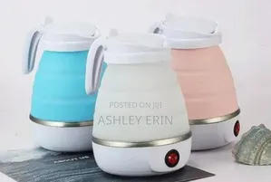 Silicon Foldable Electric Travel Kettle.