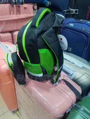 Luxury Planed Kid Backpack Bag.( Green)