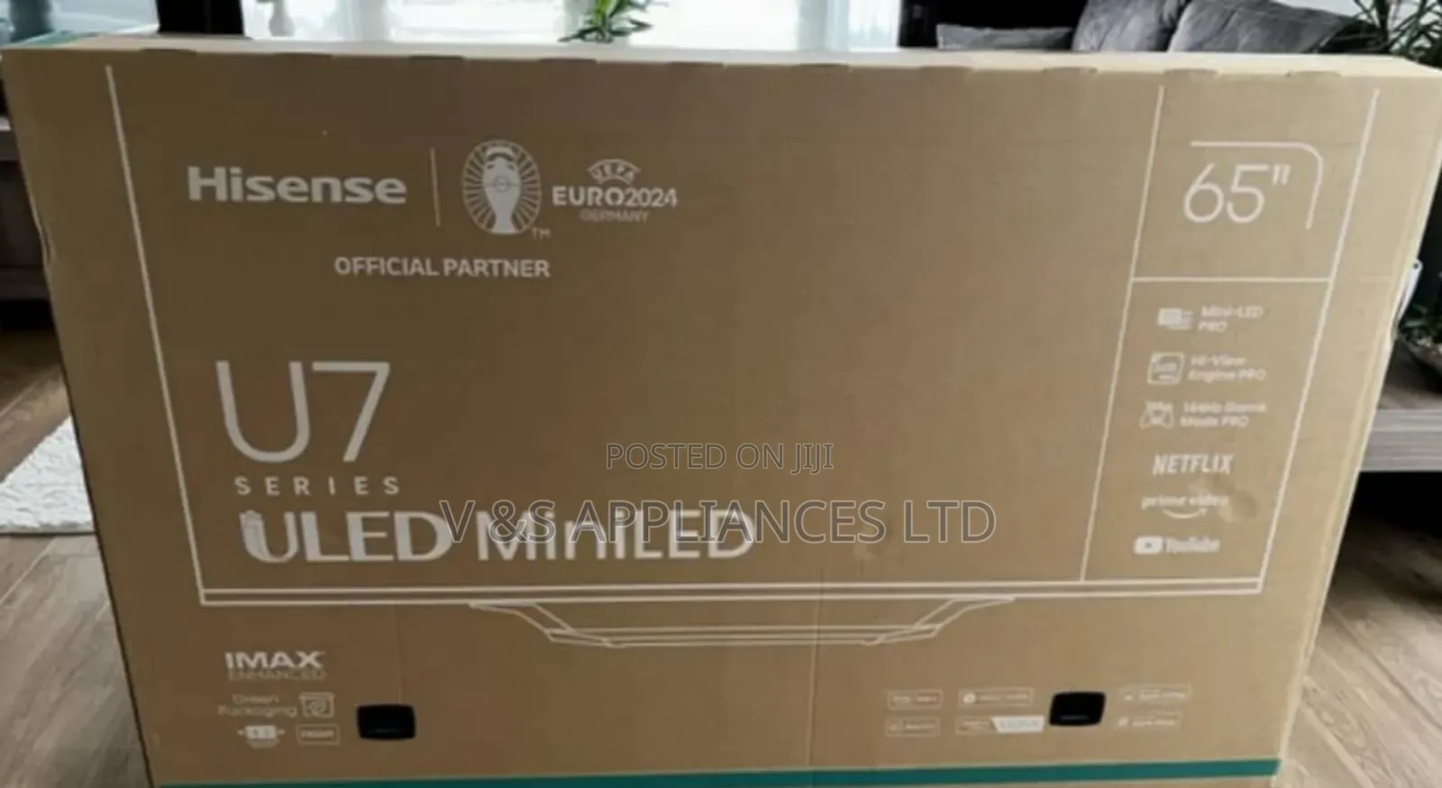 65 U7 Minled Uled Hisense Tv