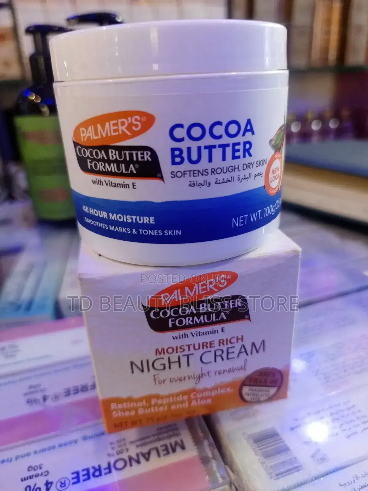 Palmer's Cocoa Butter Formula Body Lotion and Soap