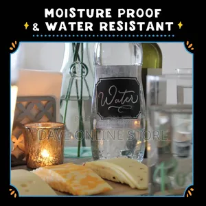 Waterproof Chalkboard Label Stickers
