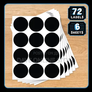 Waterproof Chalkboard Label Stickers