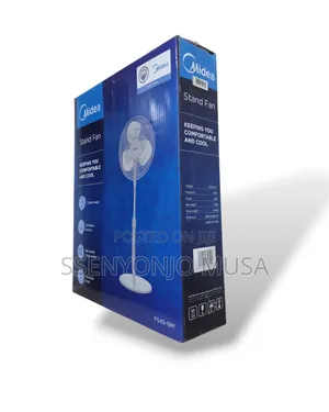 Midea Stand Fan Fs40-19m - 3 Speed Levels, Oscillating