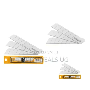 Ingco Hknsb112 -10pcs 18mm Knife Blades Set -Orange