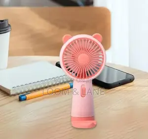 Compact Mini Fan - Rechargeable Portable Cooling Device