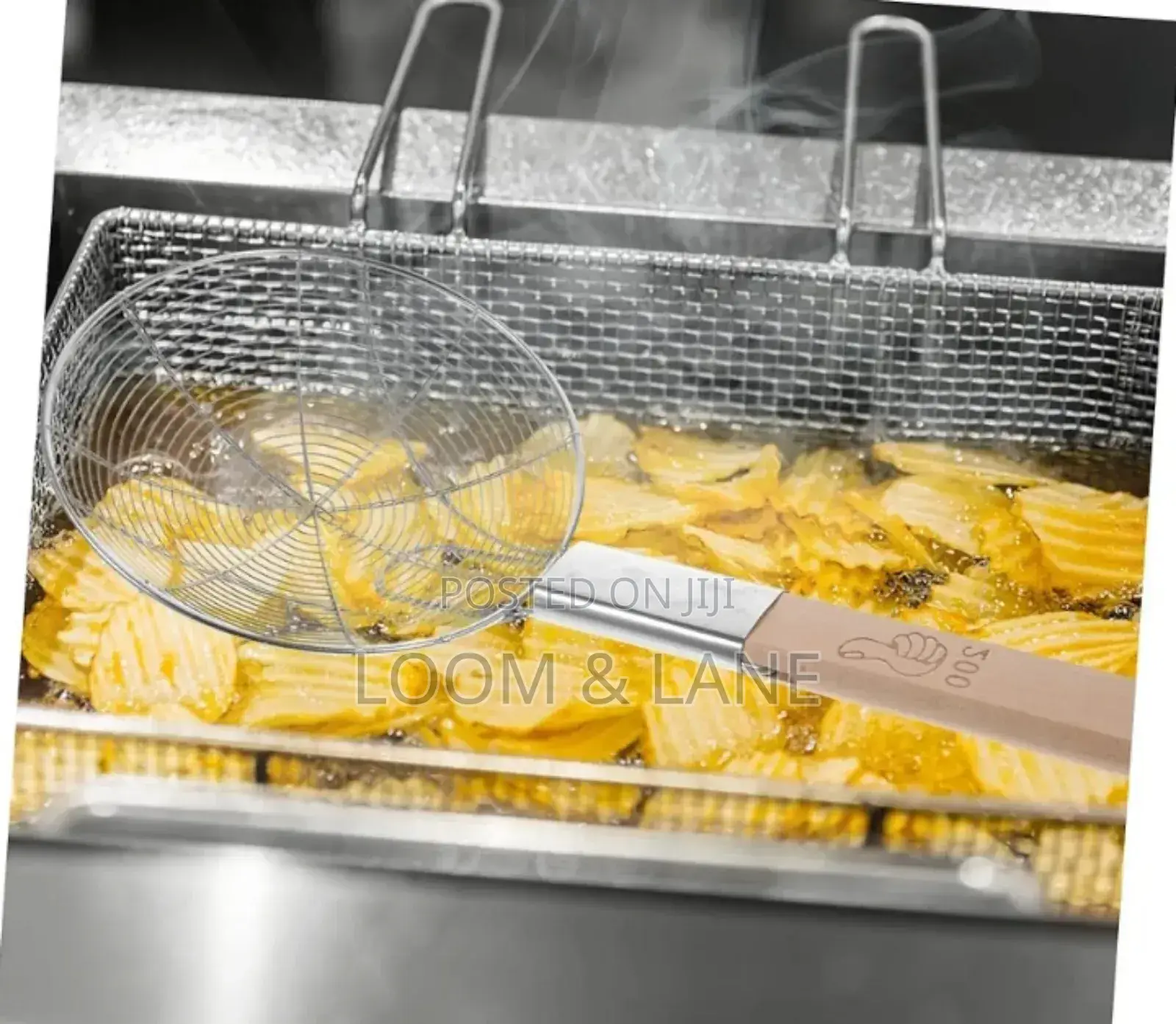 Stainless Steel Mesh Strainer With Wooden Handle