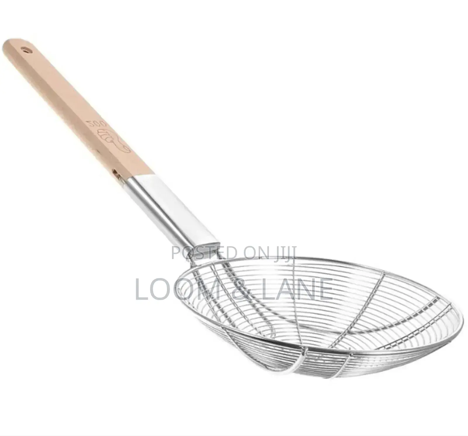 Stainless Steel Mesh Strainer With Wooden Handle