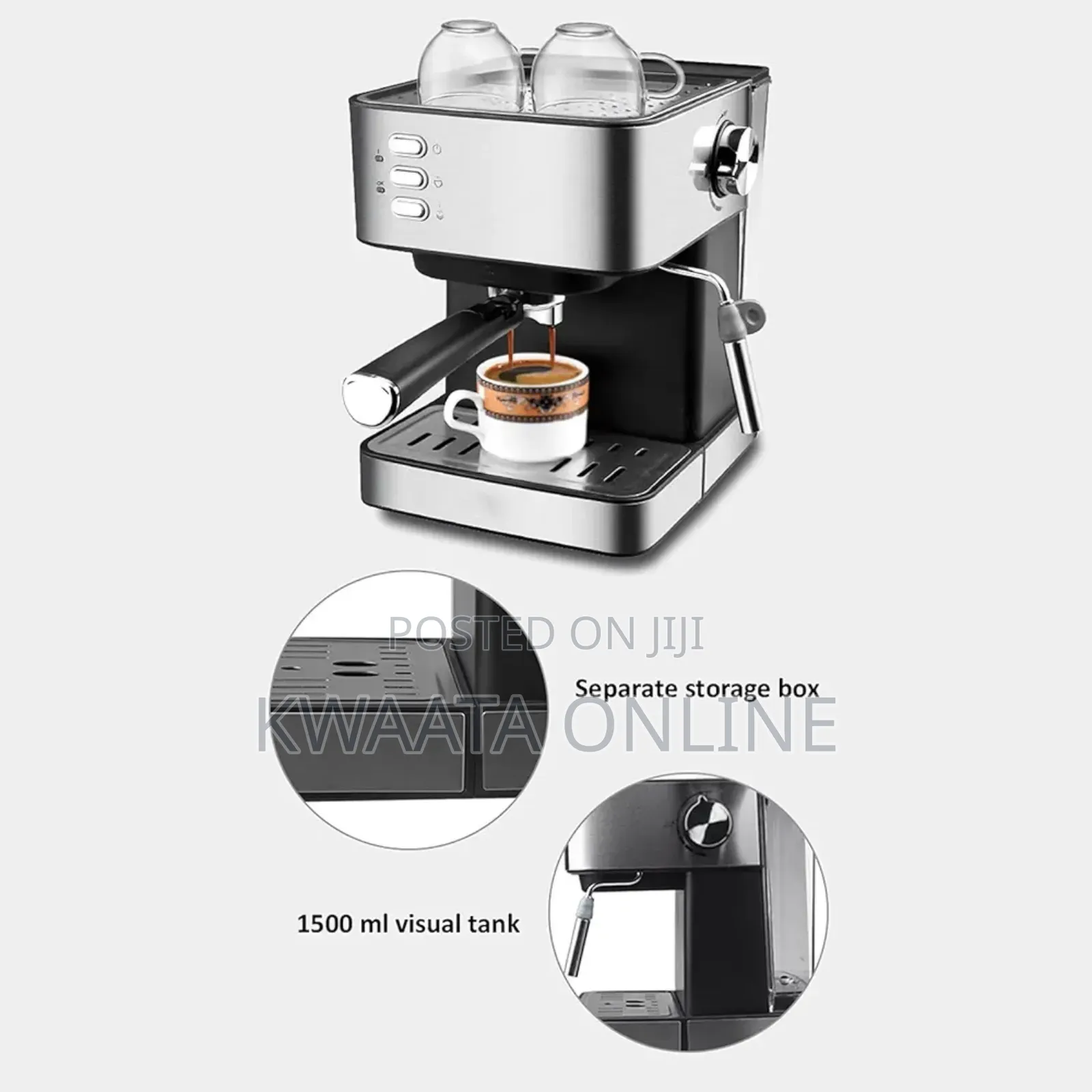 1.8l Dsp Espresso Coffee Maker- 850 W. Model Ka 3091