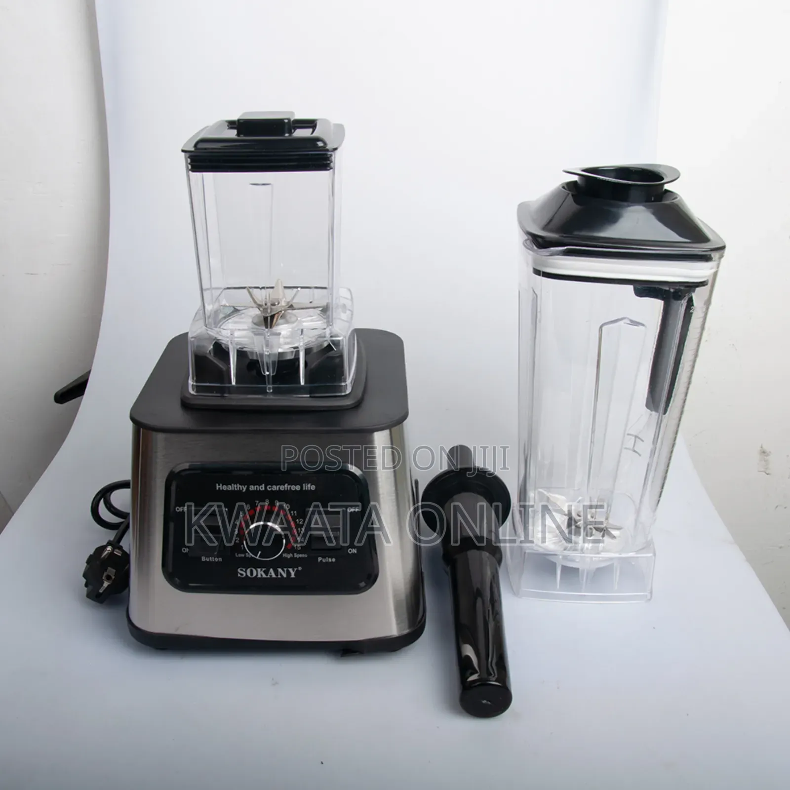 Sokany Heavy Duty Commercial Blender -2.5-LTRS /5000 Watts8