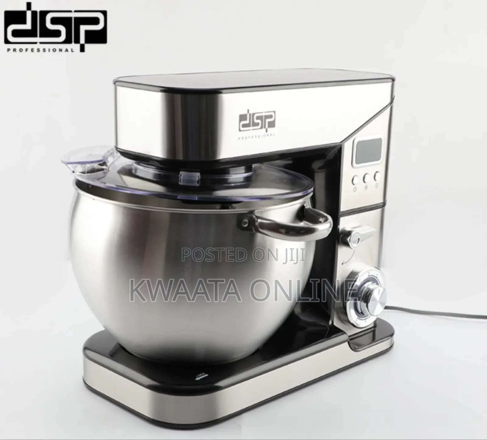 3in1 Dsp Heavy Duty Km3055 Stand Mixer Baking Bread Dough Mixer -10l
