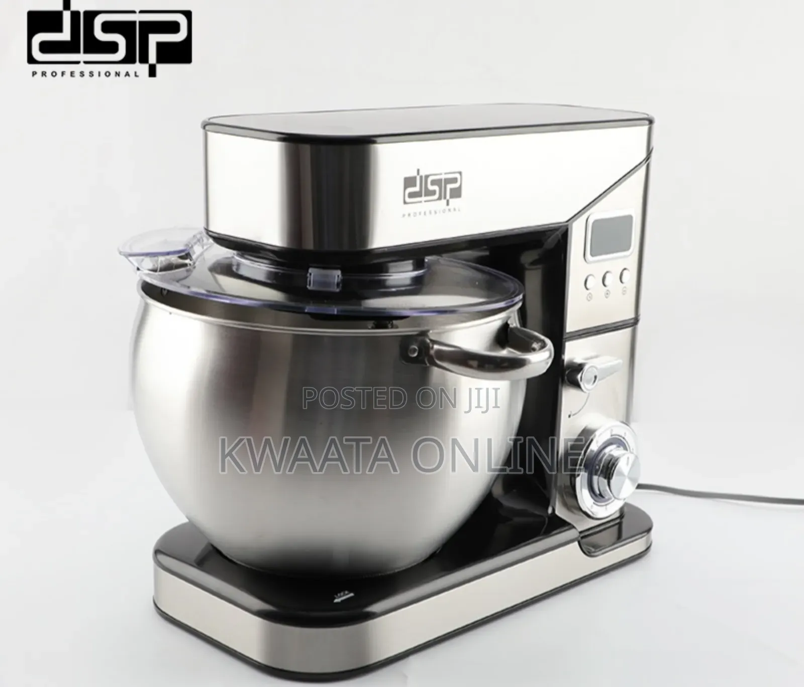 3in1 Dsp Heavy Duty Km3055 Stand Mixer Baking Bread Dough Mixer -10l