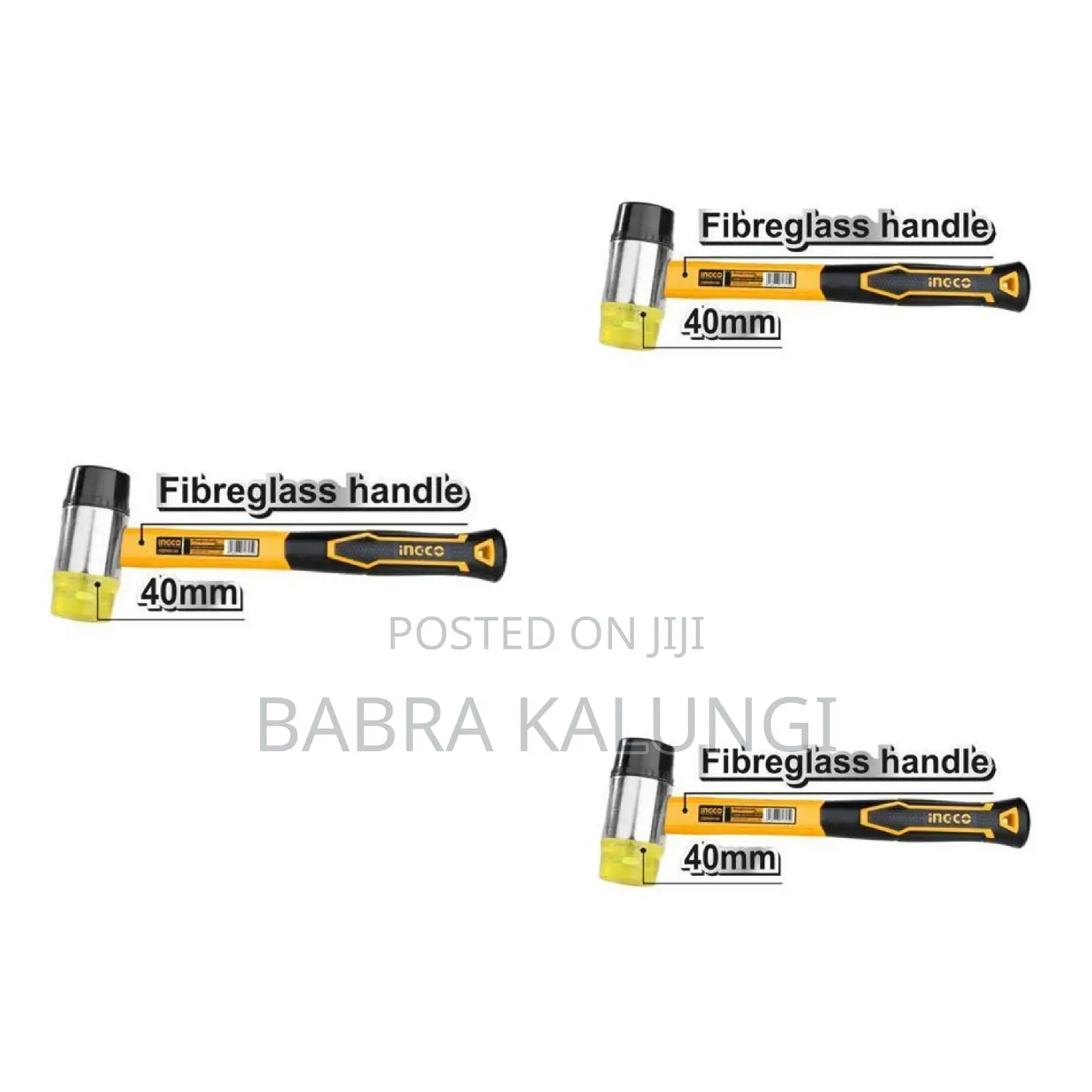 Ingco Hrph8140 - Rubber and Plastic Hammer