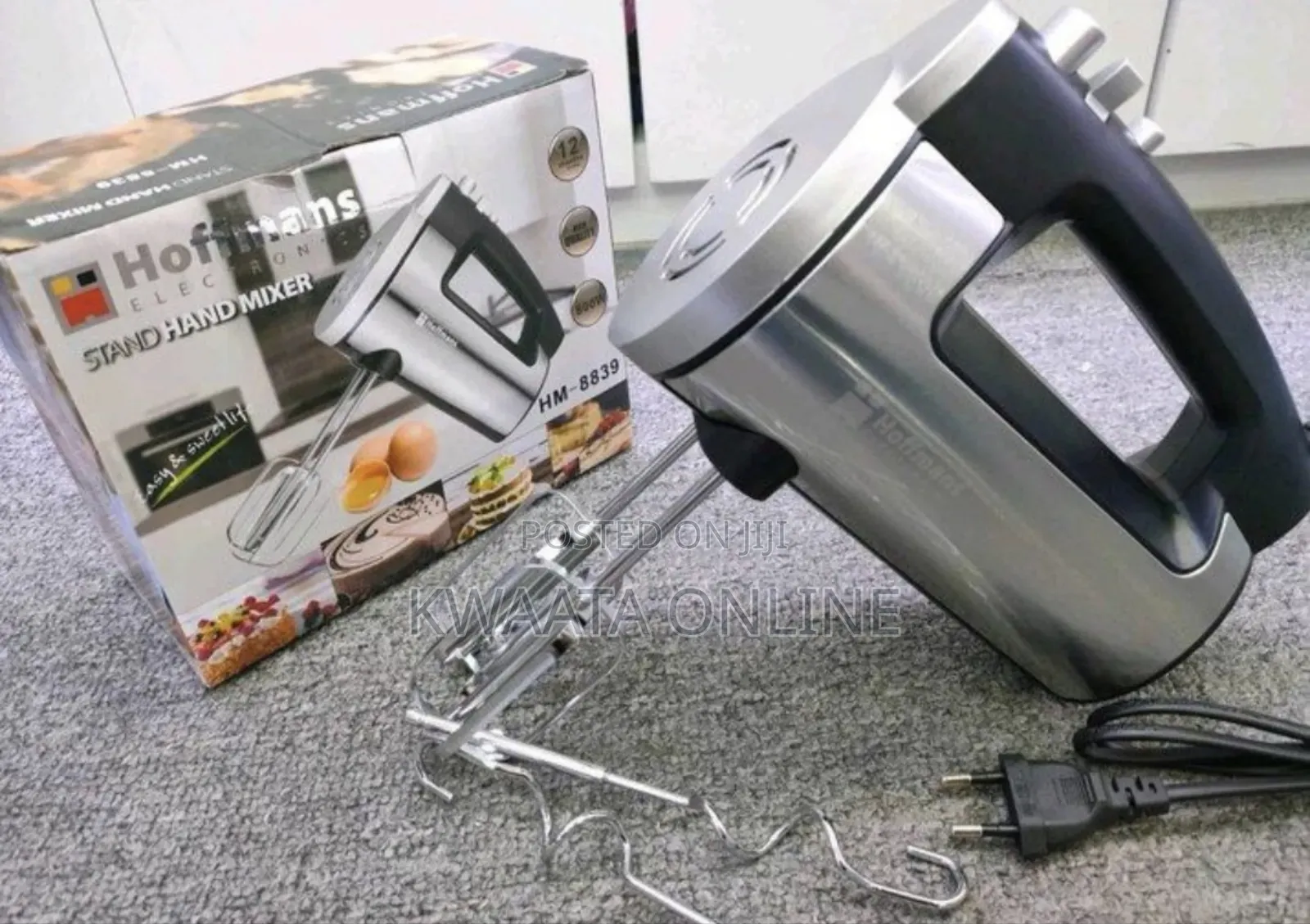 800w Hoffmans Hm-8839, Electric Hand Mixer