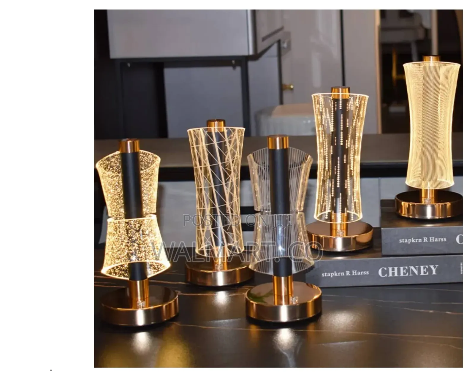 Crystal Bedside Led Lamp