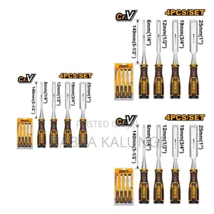 Ingco 4pcs Wood Chisel Set Woodworking