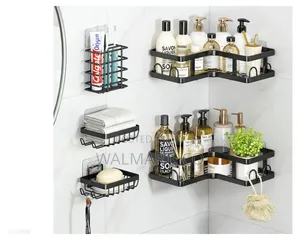 5 PCS Bathroom Shelf Organizer