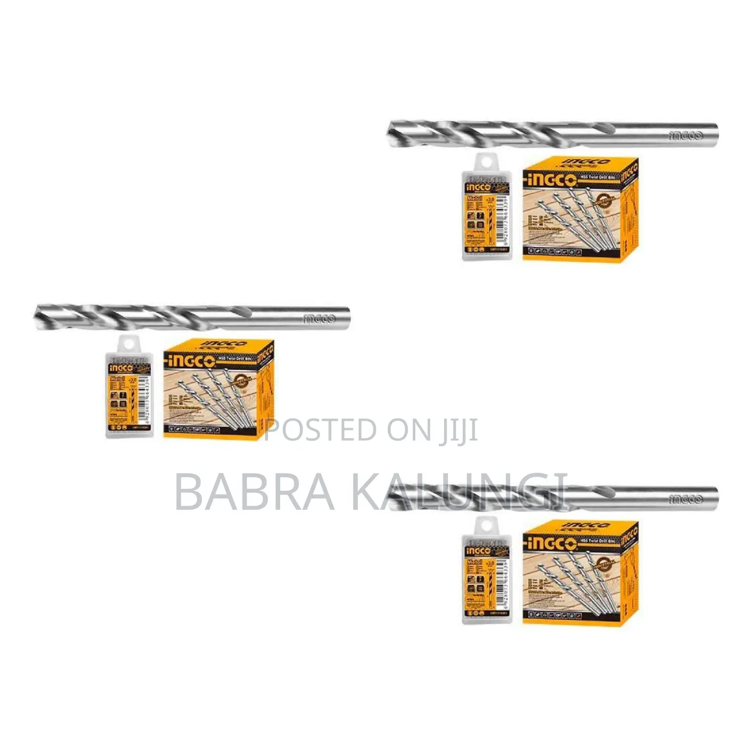 Ingco DBT - M2 HSS Drill Bit - Orange