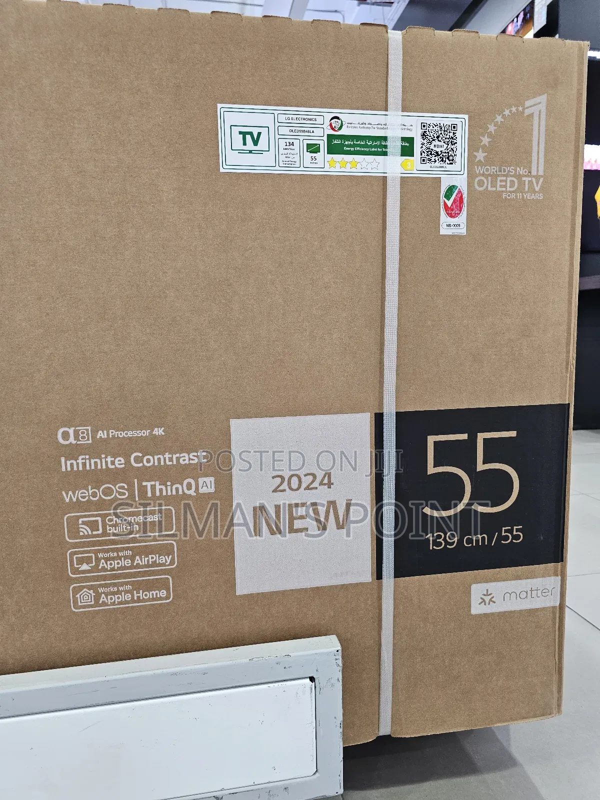 The New Lg 55" Oled B4 Mid Range Tv