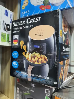 S-18 Kitchen 6l Air Fryer Silver Crest