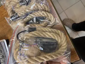One Metre Rope Lampholder E27