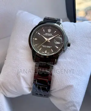 Black Rolex Watch