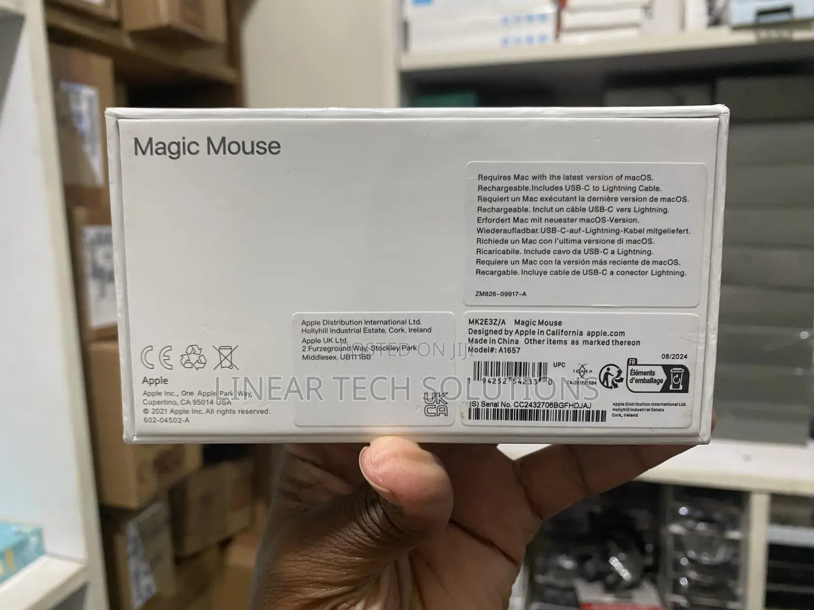 Apple Magic Mouse - White Multi-Touch Surface ​