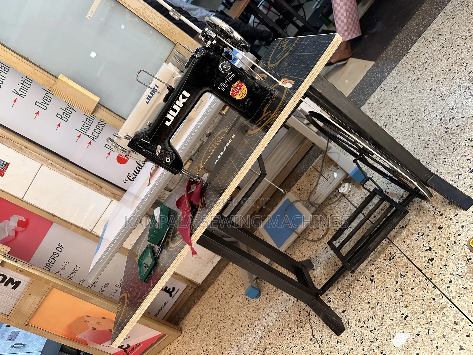 Juki Semi Industrial Sewing Machines With Good Local Stand Complete