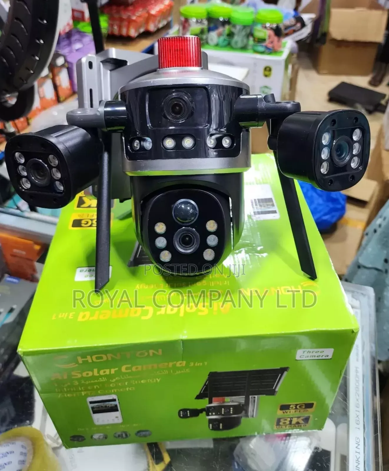 Solar Camera /5g Resolution
