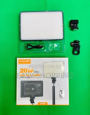 Plokama 20w Led Professional Photography Fill Light With 5000mah