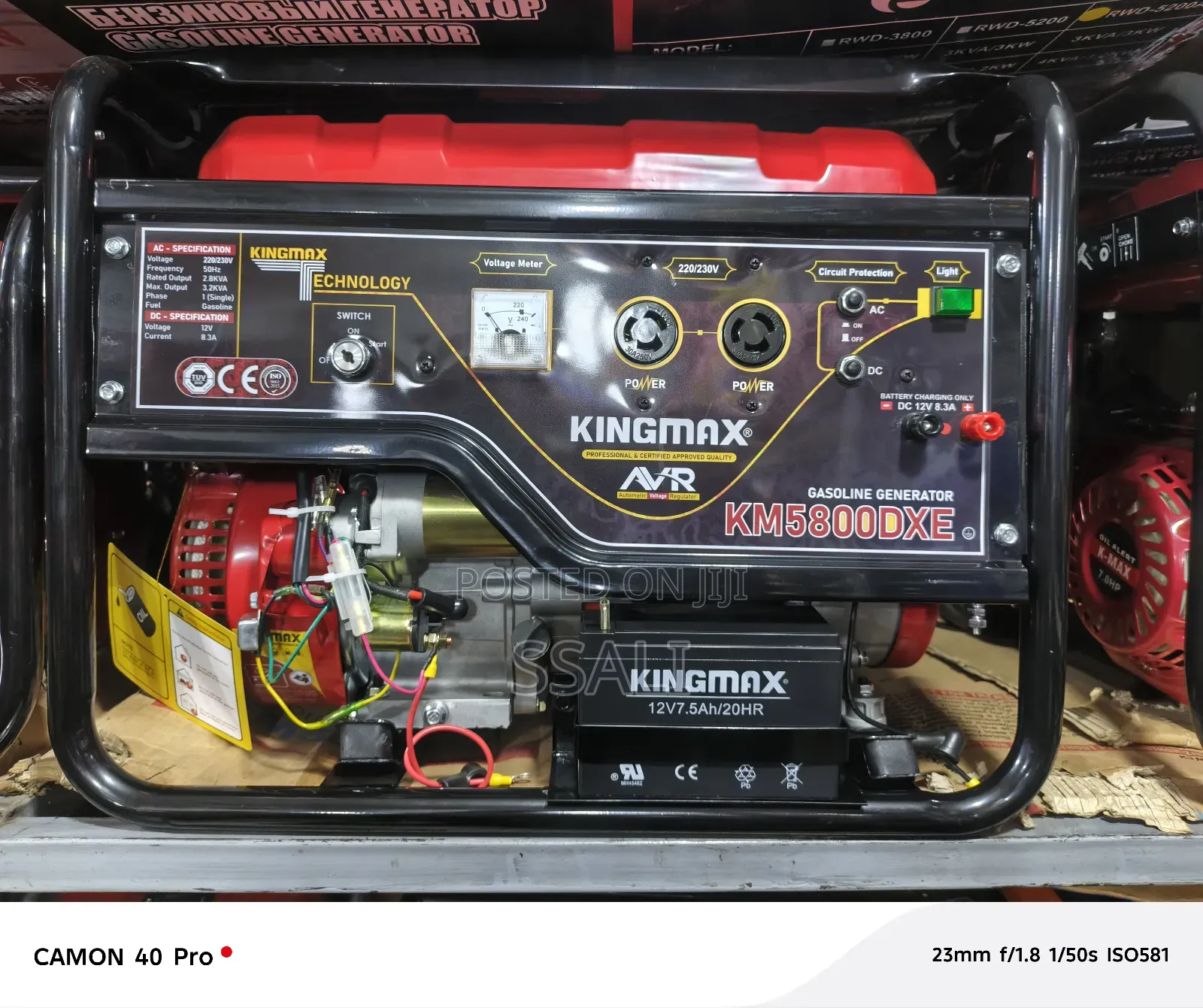 King Max Generator 2.8kva