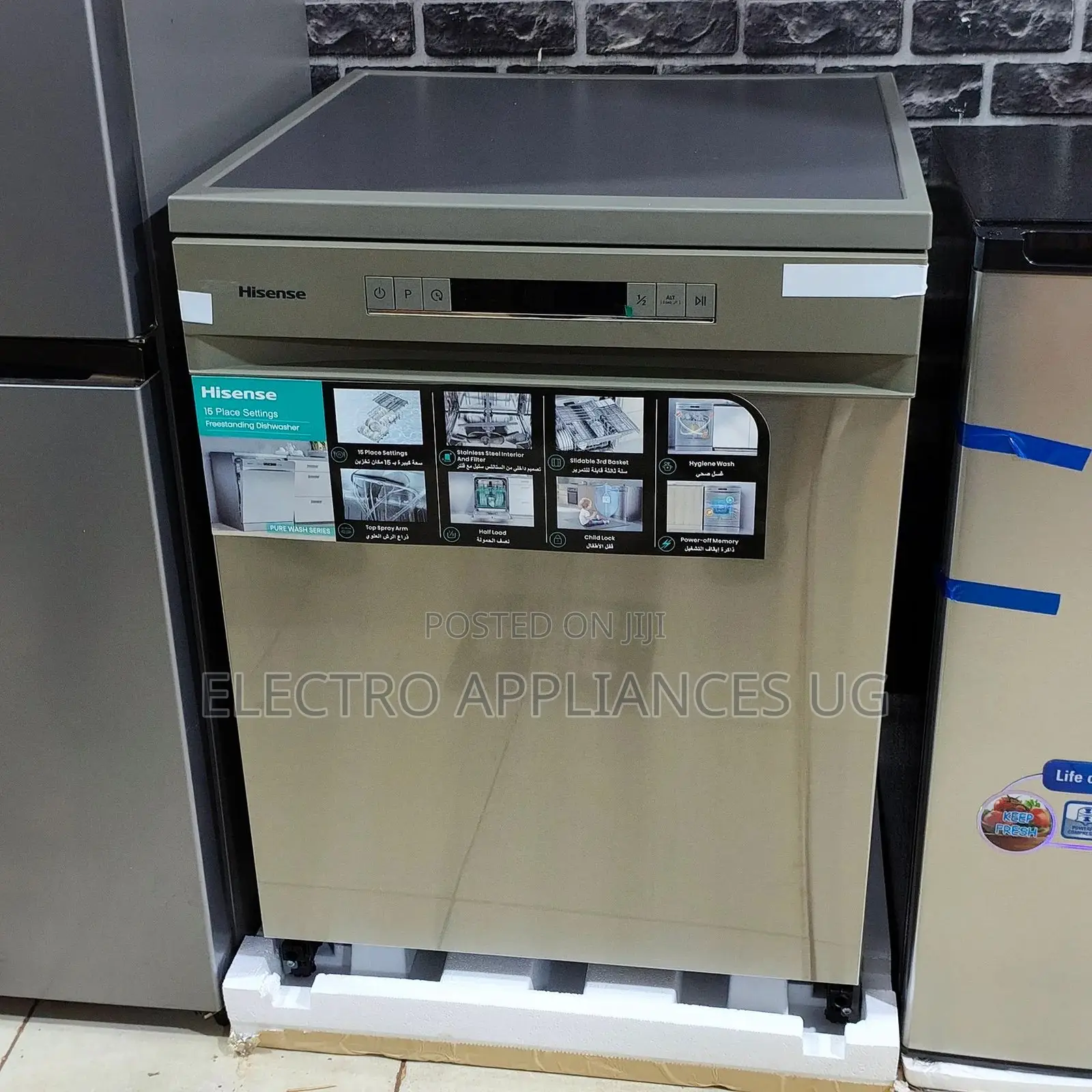 Hisense 15 Place Freestanding Dishwasher (Model Hs623e90x).