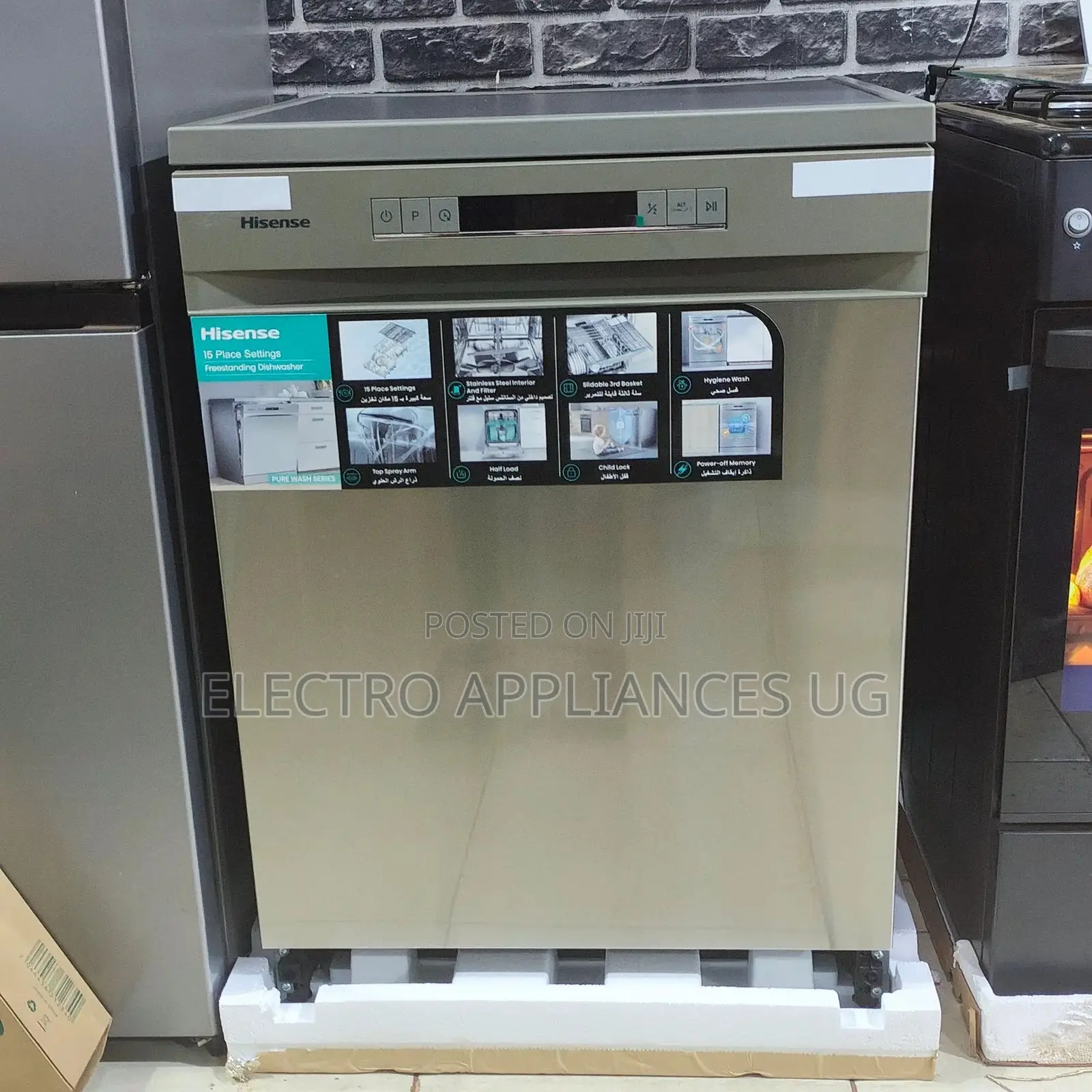 Hisense 15 Place Freestanding Dishwasher (Model Hs623e90x).